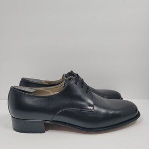 Vero Cuoio Scafora Men's Black Dress Shoes US Size 13 EU 46 Made In Italy